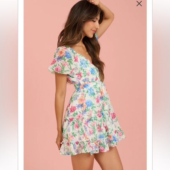 New with tags altard state Mary v neck mini dress - Picture 3 of 4